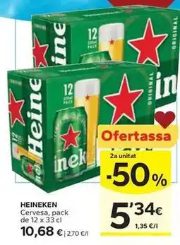 Caprabo Heineken - cervesa oferta