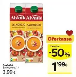 Caprabo Alvalle - salmorejo oferta