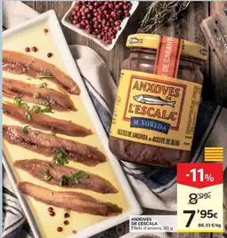 Caprabo Anxoves de l'escala - añoves de l'escala oferta