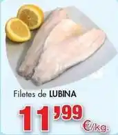 Congelados Copos Filetes de lubina oferta