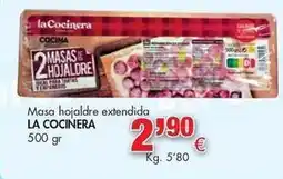 Congelados Copos La cocinera - masa hojaldre extendida oferta