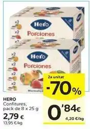 Caprabo Hero - confitures oferta
