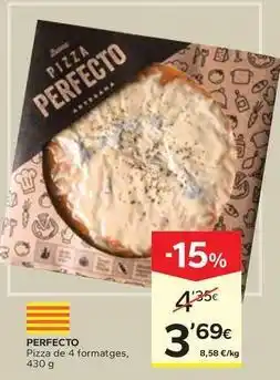 Caprabo Perfecto - pizza oferta