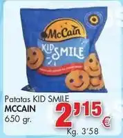 Congelados Copos Mccain - patatas kid smile oferta