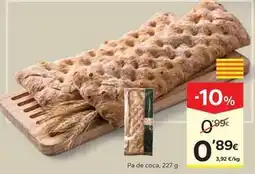Caprabo Pa de coca oferta