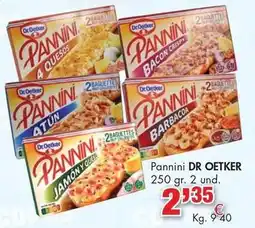 Congelados Copos Dr oetker - pannini oferta