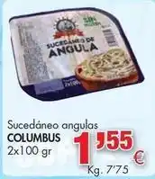 Congelados Copos Columbus - sucedáneo angulas oferta