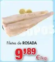 Congelados Copos Filetes de rosada oferta