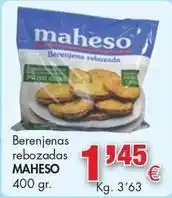 Congelados Copos Maheso - berenjenas rebozadas oferta
