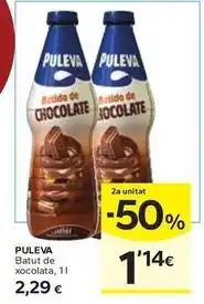 Caprabo Puleva - batut de xocolata oferta