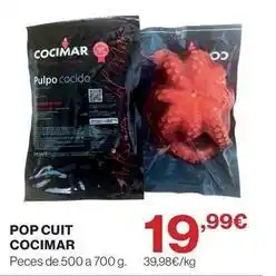 Hipercor Cocimar - pop cuit oferta