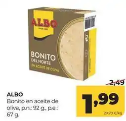Alimerka Albo - bonito en aceite de oliva oferta