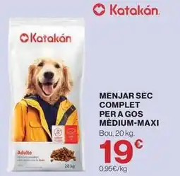 Hipercor Complet - menjar sec complet per a gos medium-maxi oferta