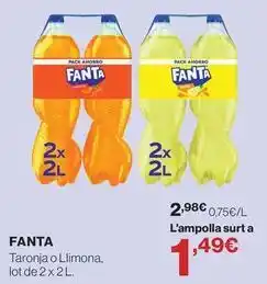 Hipercor Fanta - fanta oferta