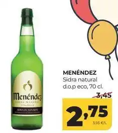Alimerka Eco - menendez sidra natural d.o.p oferta