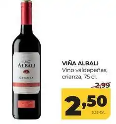 Alimerka Viña albali - vino valdepenas, crianza oferta