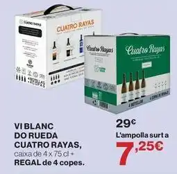 Hipercor Cuatro rayas - viblanc do rueda oferta