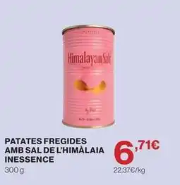 Hipercor Patates fregides amb sal de l'himalaisa inessence oferta
