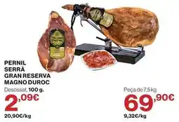 Hipercor Duroc - pernil serra gran reserva magno duroc oferta