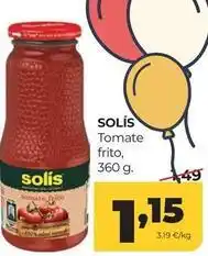Alimerka Solís - tomate frito oferta