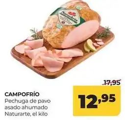 Alimerka Campofrío - pechuga de pavo asado ahumado oferta