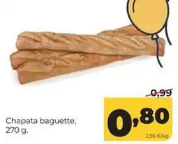 Alimerka Chapata baguette oferta