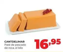 Cantdelimar - cantdelimar paté de pescado de roca