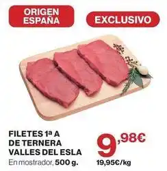Supercor Origen - filetes de ternera valles del esla oferta