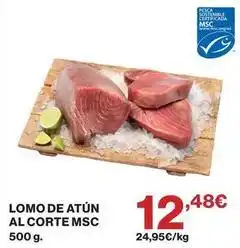 Supercor Lomo de atún al corte msc oferta