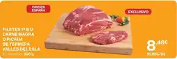 Supercor Origen - filetes carne magra o picada de ternera oferta