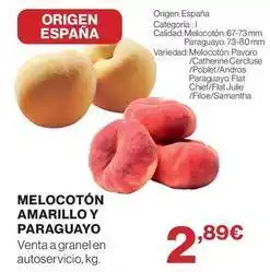 Supercor Origen - melocoton amarillo y paraguayo oferta