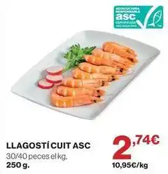 Hipercor Llagostí cuit asc oferta