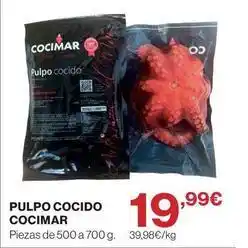 Supercor Cocimar - pulpo cocido oferta