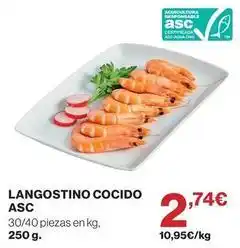 Supercor Langostino cocido asc oferta