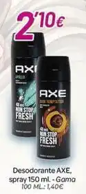 Alsara Supermercados Axe - desodorante spray oferta