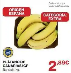 Supercor Origen - plátano de canarias igp oferta