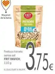 Valvi Supermercats Frit ravich - festucs torrats sense sal oferta