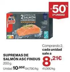 Supercor Findus - supremas de salmon asc oferta