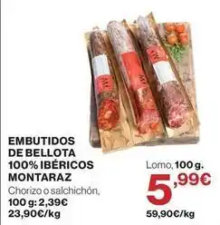 Supercor Montaraz - embutidos de bellota 100% ibéricos oferta
