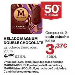Supercor Magnum - helado double chocolate oferta