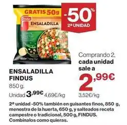 Supercor Findus - ensaladilla oferta