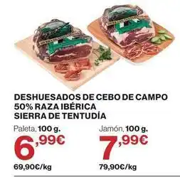 Supercor Sierra de tentudia - deshuesados de cebo de campo 50% raza iberica oferta