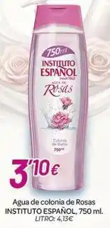 Alsara Supermercados Instituto español - agua de colonia de rosas oferta