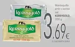 Valvi Supermercats Kerrygold - mantequilla amb o sense sal oferta