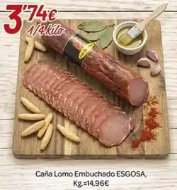 Alsara Supermercados Esgosa - caña lomo embuchado oferta