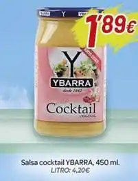 Alsara Supermercados Ybarra - salsa cocktail oferta