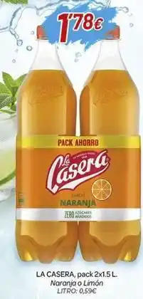 Alsara Supermercados La casera - naranja o limon oferta