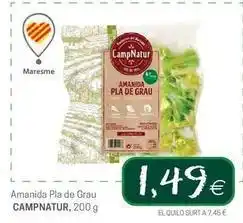 Valvi Supermercats Campnatur - amanida pla de grau oferta