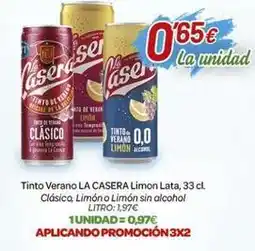 Alsara Supermercados La casera - tinto verano oferta