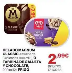 Supercor Magnum - helado classic oferta
